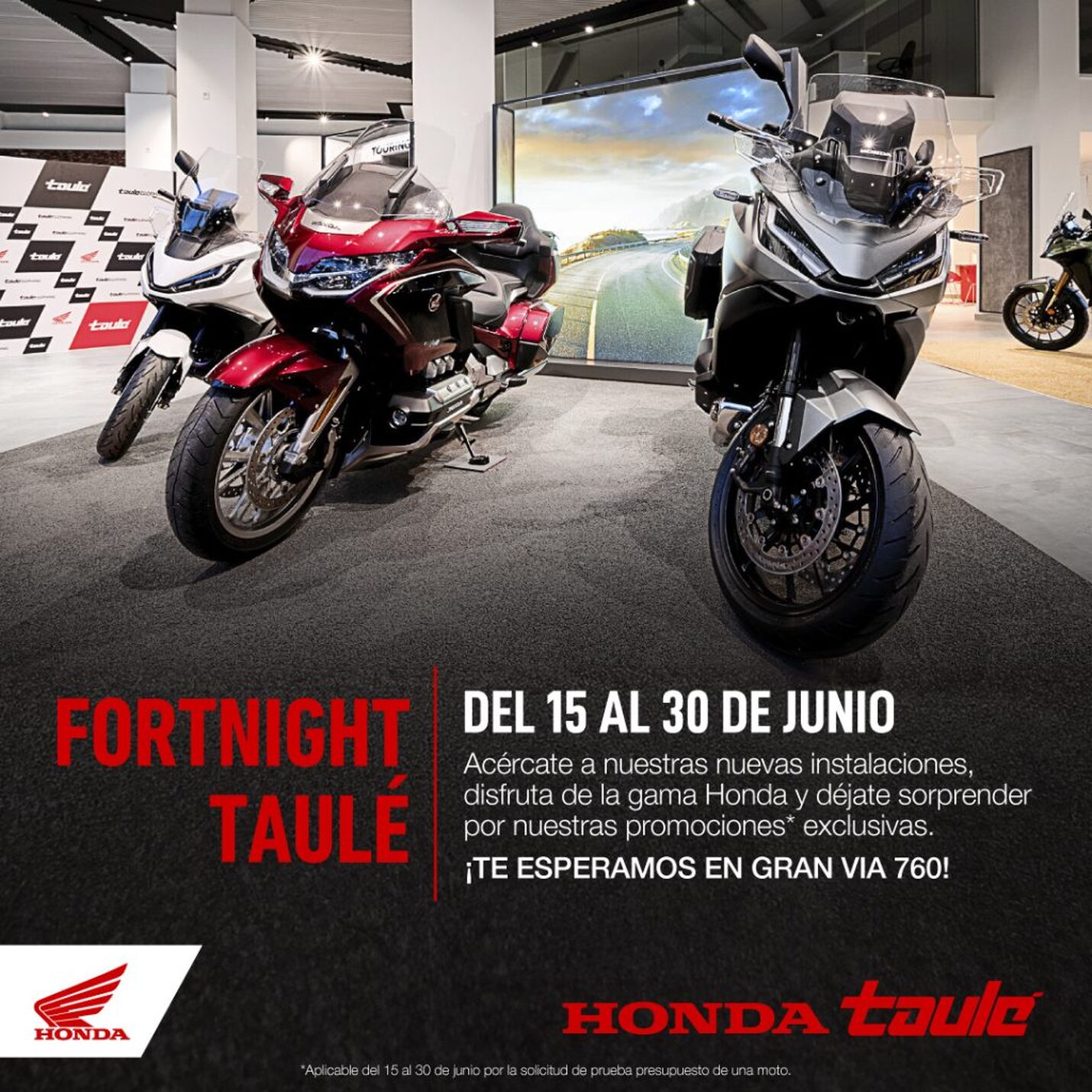 FORTNIGHT EN HONDA TAULÉ