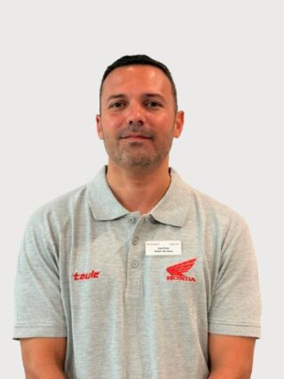 Pedro Caravaca Responsable comercial Honda Taulè