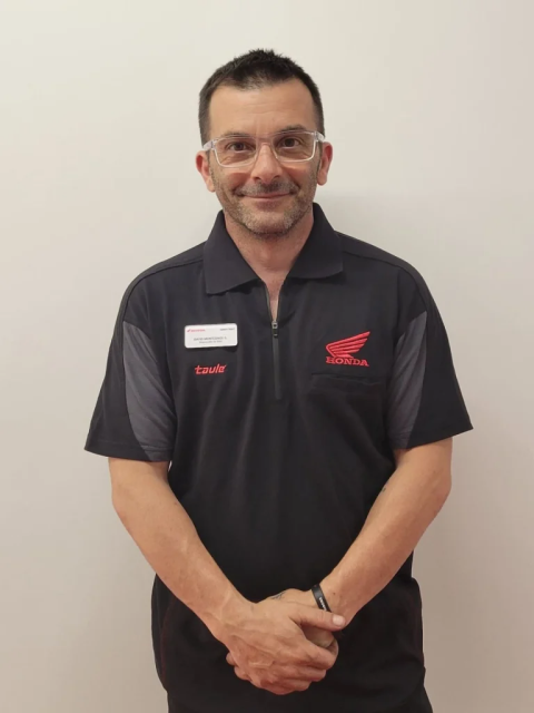 David Montesinos Responsable de Taller Honda Taulè