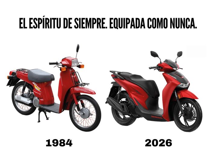 Nueva Honda SH125i 2026 con casco de regalo